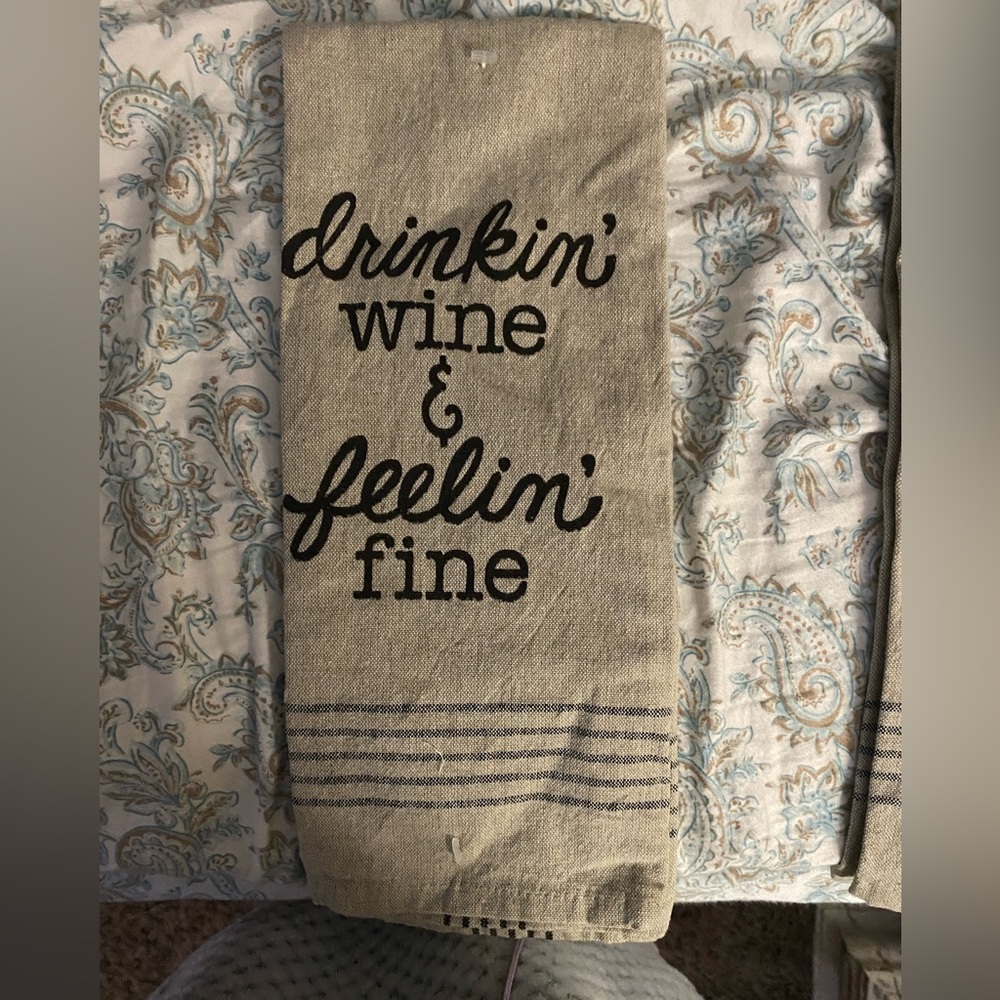 Brand new tea towel